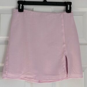 Aritzia Sunday Best Light Pink Mini Skirt